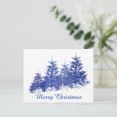 Cartes Pour Fêtes Annuelles Paysage hivernal (Debout devant)