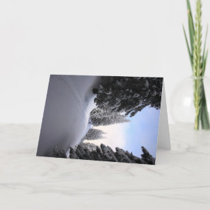 Cartes Pour Fêtes Annuelles Paysage hivernal