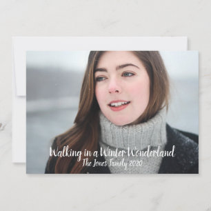 Cartes Pour Fêtes Annuelles Paysage hivernal de Noël