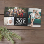 Cartes Pour Fêtes Annuelles Peace Love Joy Chalkboard - 3 photos<br><div class="desc">Wishing You a Joyous Holiday Season - CARTE PHOTO CONSEIL : Insérez toutes vos informations, et si ce n'est toujours pas tout à fait comme vous le voulez : CLIQUEZ SUR LE LIEN QUI DIT : CUSTOMISEZ-LE — pour redimensionner les photos et leur faire exactement comment vous voudriez qu'elles regardent!...</div>