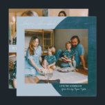 Cartes Pour Fêtes Annuelles Peace Love Light | Happy Hanoukka Photo Collage<br><div class="desc">Célébrez l'esprit d'Hanoukka avec vos amis et votre famille avec nos cartes photos magnifiques. Il est doté d'un design moderne et d'une écriture de script tendance. Une photo principale à l'avant avec pièce à l'arrière pour quatre autres. Ajoutez votre salutation personnalisée. Ajoutez votre libellé personnalisé à cette conception à l'aide...</div>
