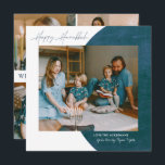 Cartes Pour Fêtes Annuelles Peace Love Light | Happy Hanoukka Photo Collage<br><div class="desc">Célébrez l'esprit d'Hanoukka avec des amis et de la famille avec nos magnifiques cartes photos. Il est doté d'un design moderne et d'une écriture de script tendance. Une photo principale à l'avant avec pièce à l'arrière pour quatre autres. Ajoutez votre salutation personnalisée. Ajoutez votre libellé personnalisé à cette conception à...</div>