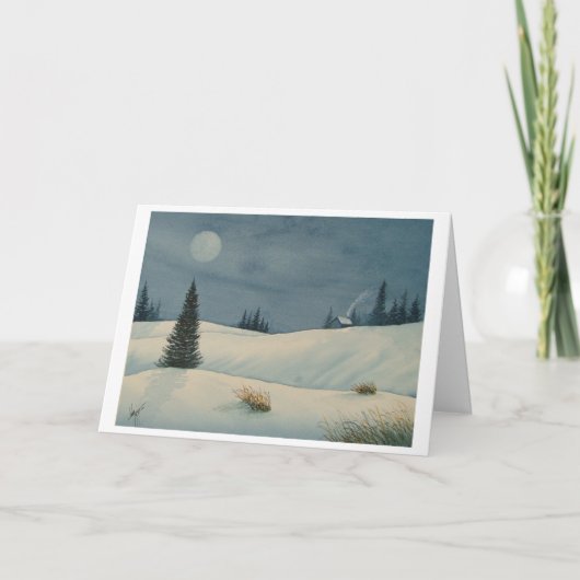 Cartes Pour Fêtes Annuelles peace on earth and (Devant)