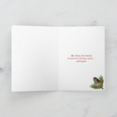 Cartes Pour Fêtes Annuelles Peace On Earth Snow (Intérieur)