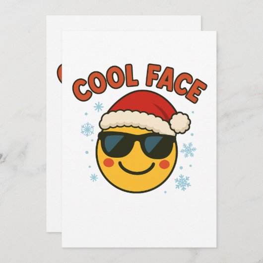 Cartes Pour Fêtes Annuelles Peaceful Christmas Greeting Card – Merry Christmas (Devant / Derrière)