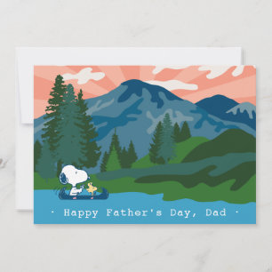 Cartes Pour Fêtes Annuelles Peanuts Joyeuse Fête des Pères dans les Grands E