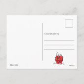 Cartes Pour Fêtes Annuelles Peanuts | La niche de Snoopy avec des lumières (Dos)