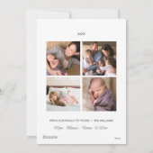 Cartes Pour Fêtes Annuelles Peanuts | Le plus c'est le mieux (Dos)