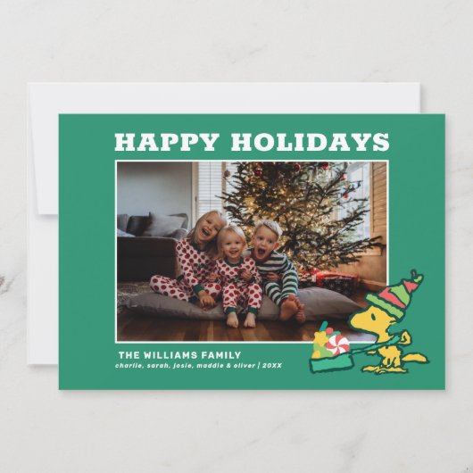 Cartes Pour Fêtes Annuelles Peanuts | Le plus, c'est mieux (Devant)