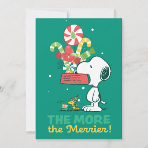 Cartes Pour Fêtes Annuelles Peanuts   Le Plus C'est Mieux