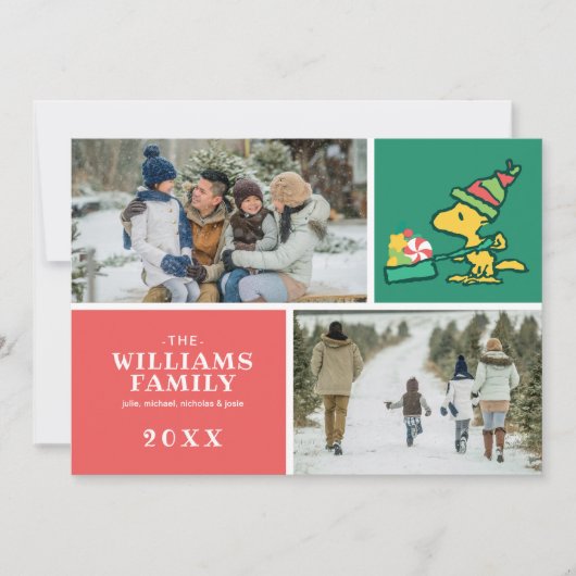 Cartes Pour Fêtes Annuelles Peanuts | Le plus c'est mieux (Devant)