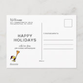 Cartes Pour Fêtes Annuelles Peanuts Noël Famille Photo Collage (Dos)