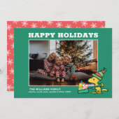 Cartes Pour Fêtes Annuelles Peanuts | Plus on est de fous, plus on rit (Devant / Derrière)