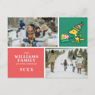 Cartes Pour Fêtes Annuelles Peanuts   Plus on est de fous, plus on rit