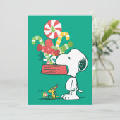 Cartes Pour Fêtes Annuelles Peanuts | Plus on est de fous, plus on rit (Debout devant)