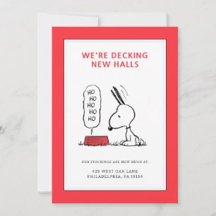 Cartes Pour Fêtes Annuelles Peanuts   Snoopy Ho Ho Ho Gamelle