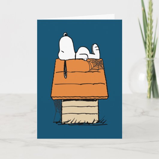 Cartes Pour Fêtes Annuelles Peanuts | Snoopy & les Boos (Devant)