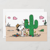 Cartes Pour Fêtes Annuelles Peanuts | Spike décore pour Noël (Devant / Derrière)