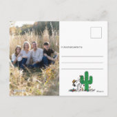 Cartes Pour Fêtes Annuelles Peanuts | Spike décore pour Noël (Dos)