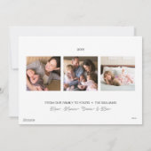 Cartes Pour Fêtes Annuelles Peanuts | Un cadeau pour vous (Dos)