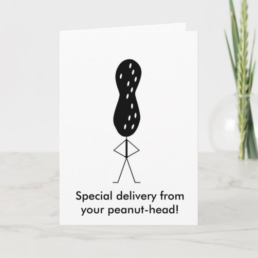 Cartes Pour Fêtes Annuelles peanutty valentin (Devant)