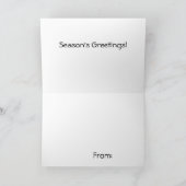 Cartes Pour Fêtes Annuelles Pêche sur glace de nuit (Intérieur)