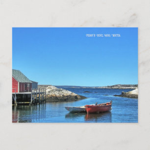 Cartes Pour Fêtes Annuelles Peggy's Cove, Nouvelle-Écosse