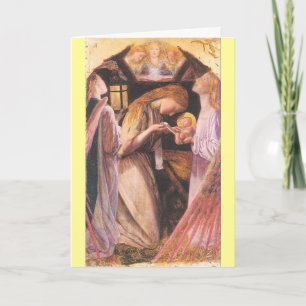 Cartes Pour Fêtes Annuelles Peinture de Noël Rossetti