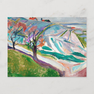 Cartes Pour Fêtes Annuelles Peinture paysagère Edward Munch