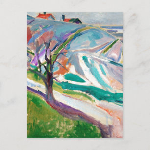 Cartes Pour Fêtes Annuelles Peinture paysagère Edward Munch