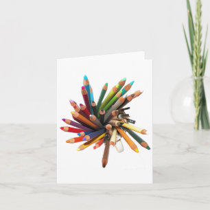 Cartes Pour Fêtes Annuelles Peintures à l'huile colorée pour artistes