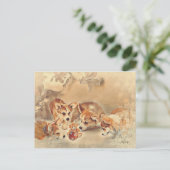 Cartes Pour Fêtes Annuelles Pembroke Welsh Corgi (Debout devant)