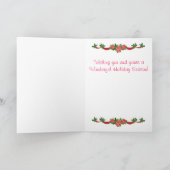 Cartes Pour Fêtes Annuelles Pembroke Welsh Corgi Noël (Intérieur)