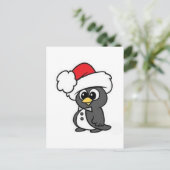 Cartes Pour Fêtes Annuelles Penguin de Christmas (Debout devant)