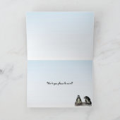 Cartes Pour Fêtes Annuelles Penguins Valentine (Intérieur)