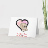 Cartes Pour Fêtes Annuelles Pensées chaudes de vacances (Dos)