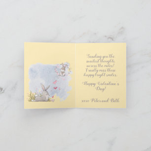 Cartes Pour Fêtes Annuelles Pensées douces de vous