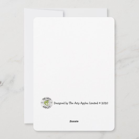 Cartes Pour Fêtes Annuelles penser à vous condoléances endeuillée perte aimée (Dos)