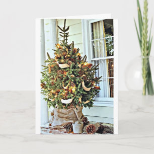 CARTES POUR FÊTES ANNUELLES PENSER "BONS AMIS À NOËL "NOËL"