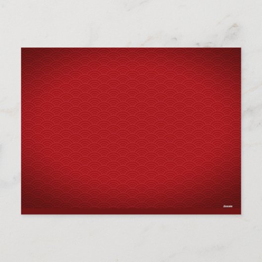 Cartes Pour Fêtes Annuelles Peonies China Rabbit Année 2023 Ajouter Photo HpC (Dos)