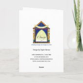 Cartes Pour Fêtes Annuelles Perdrix X009 dans un poirier (Dos)