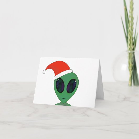 Cartes Pour Fêtes Annuelles Père alien (Devant)
