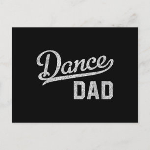 Cartes Pour Fêtes Annuelles Père de Danse Danseur Fier Père