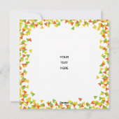 Cartes Pour Fêtes Annuelles Père Nacho avec des Chips (Dos)