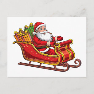Cartes Pour Fêtes Annuelles Père Noël