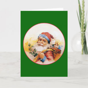 CARTES POUR FÊTES ANNUELLES PÈRE NOËL