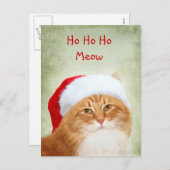 Cartes Pour Fêtes Annuelles Père Noël (Devant / Derrière)