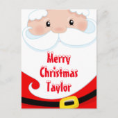 Cartes Pour Fêtes Annuelles Père Noël (Devant)