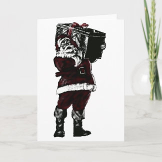 Cartes Pour Fêtes Annuelles Père Noël 1949