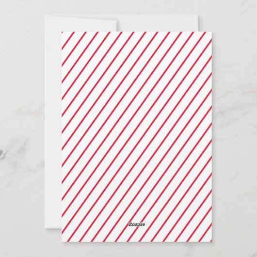 Cartes Pour Fêtes Annuelles Père Noël Approuvée Naughty ou Nice (Dos)